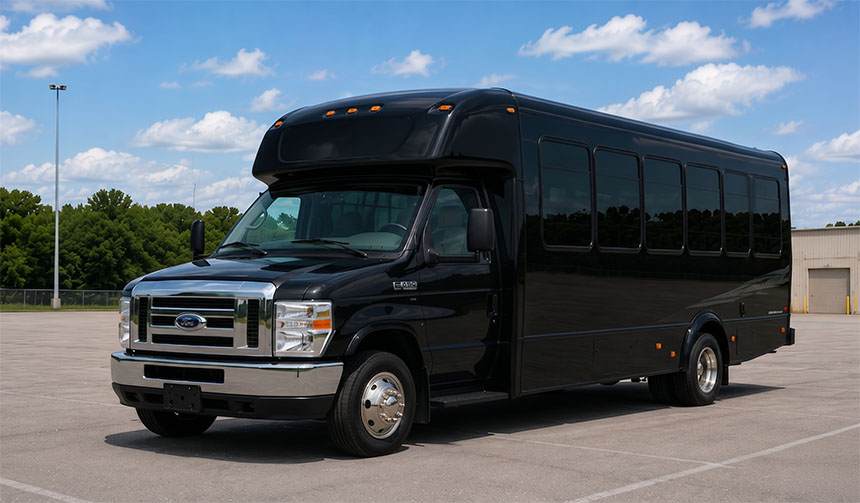 20-passenger minibus for charter in Memphis, TN
